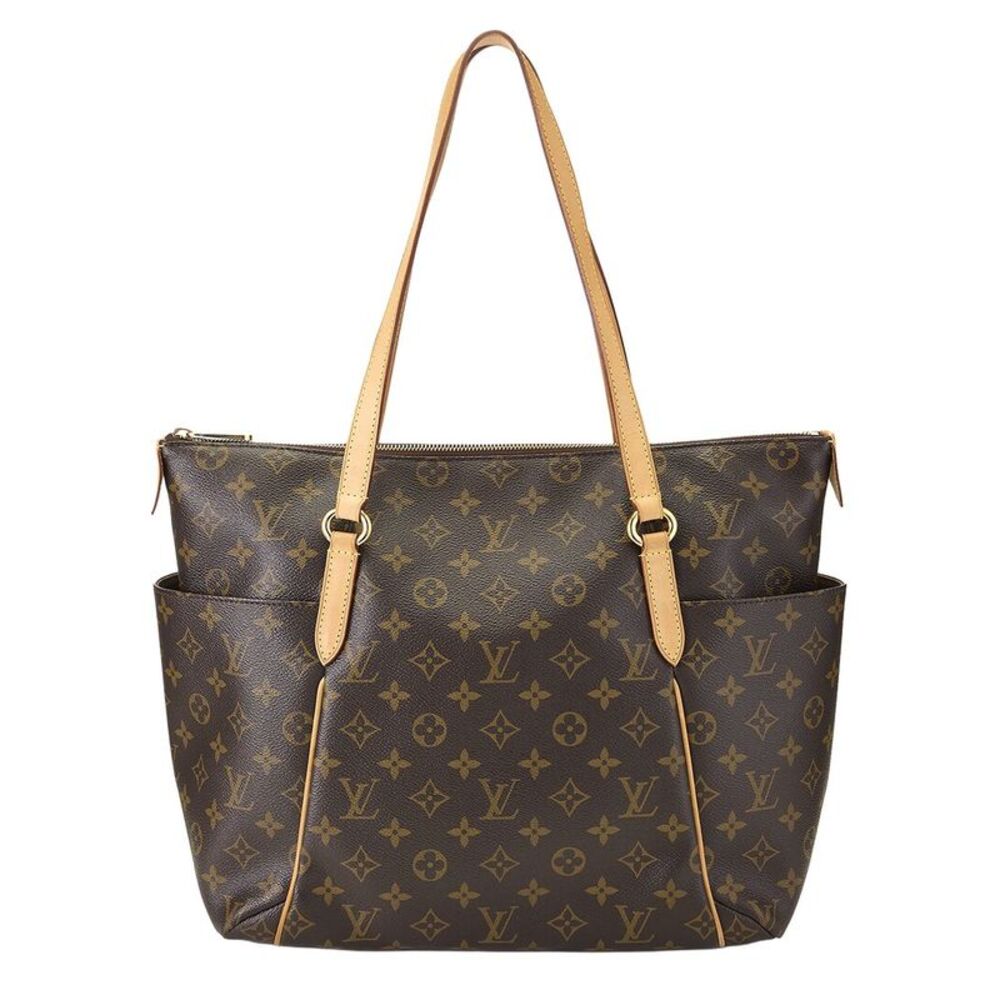 Louis Vuitton Brown Monogram Coated Canvas Totally Gm (Authentic Pre-Loved)